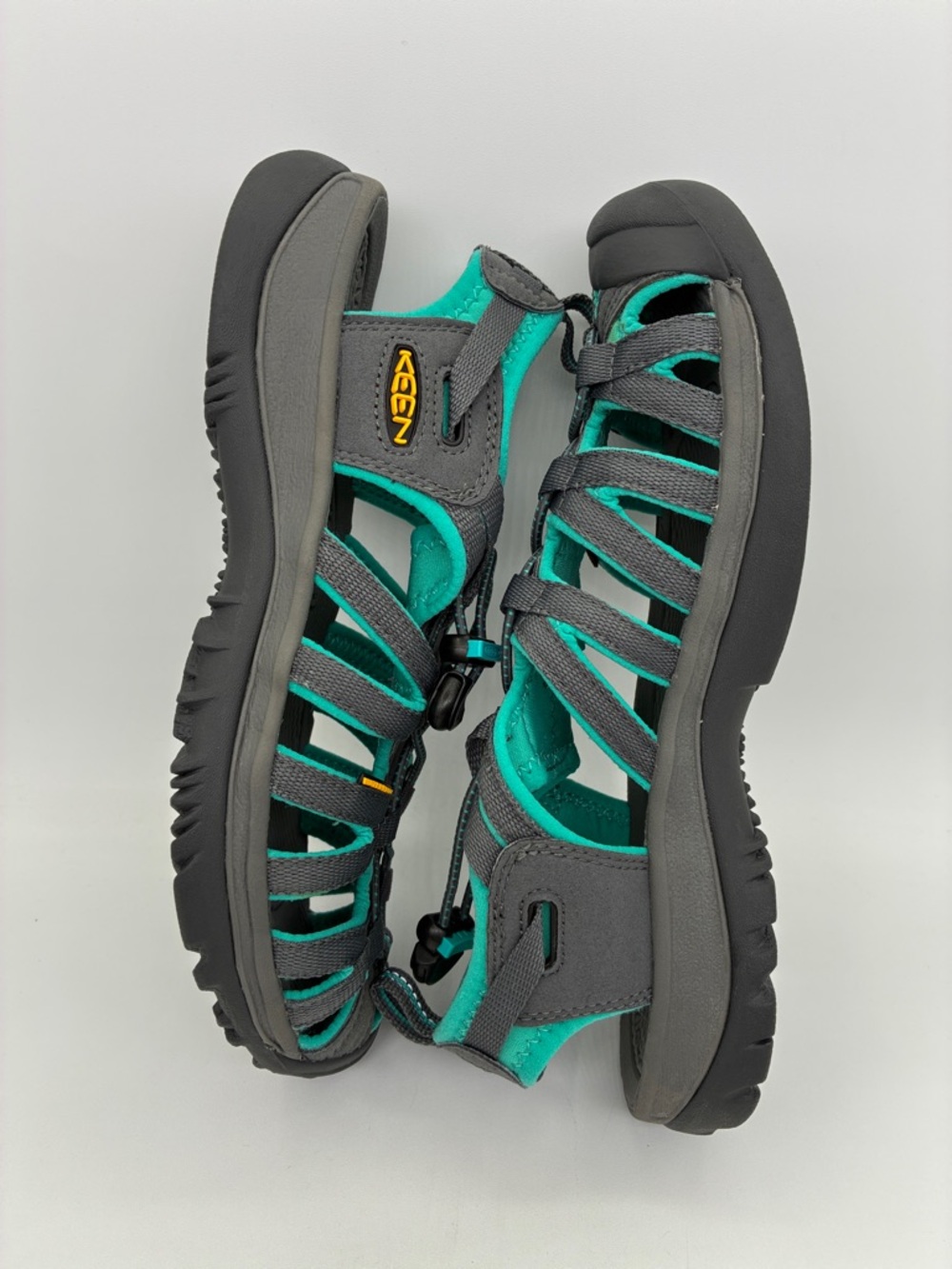 KEEN Women's Whisper Hiking & Walking Sandals in Dark Shadow/Ceramic | Size: 9 - Picture 8 of 15